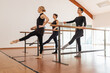 © Aleksandra Jankovic/Stocksy - Ballerinas Practicing In The Dance Class
