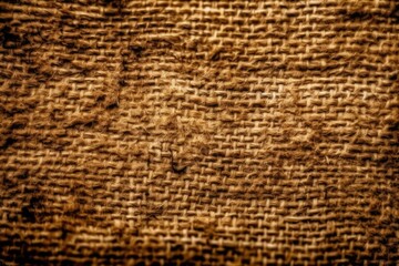 Poster - detailed brown cloth texture Generative AI