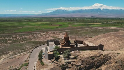 Poster - Aerial view of the Armenia landmarks in 4K