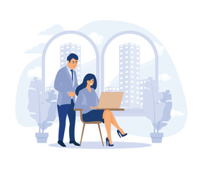 Poster - cyber security, database, cyber security, control, protection of computer services and electronic in