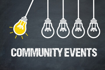 Sticker - Community Events	