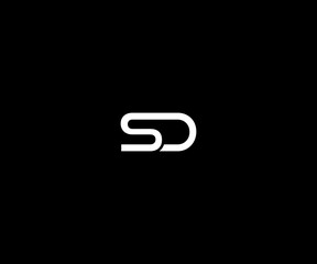 Poster - sd initial logo