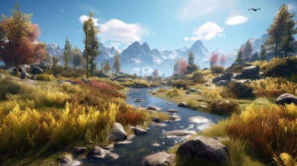 Game Environment Wallpaper Background