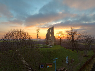 The Zelemér Ruined Church n Hungary, is a captivating historical site with a sense of mystery.