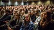 © AS Photo Family - Students audience in the lecture hall. Generative AI.