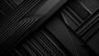 © TETIANA - Black abstract corporate background. Minimal design. Black grey abstract modern background for design. Dark. Geometric shape. 3d effect. Diagonal lines, stripes.. Generative AI
