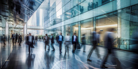 Wall Mural - fast paced and ever changing landscape of a dynamic business environment. the energy and vibrancy of