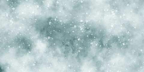 Wall Mural - beautiful shiny light glowing abstract glitter background with bokeh, abstract cloudy blue backgroun