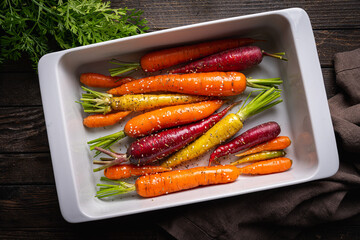 Poster - Roasted young carrot