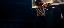Basketball Hoop And Ball