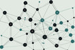 © Denis Yevtekhov - An uncluttered and precise network diagram formed by interconnected dots Generative AI