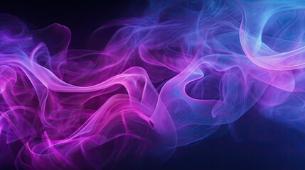 Aufkleber - Future cyberspace concept,Futuristic dark background with neon glow and smoke,AI generated.