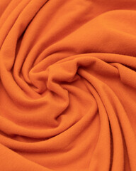 orange fabric large