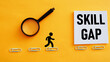 © Andrii - Skill gaps is shown using the text