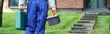 © Friends Stock - Cropped shot of builder carrying toolbox at cottage construction site