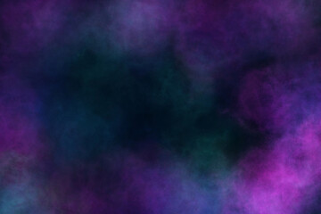 Wall Mural - abstract background in the form of many-colored clouds and is suitable for use in projects of imagin