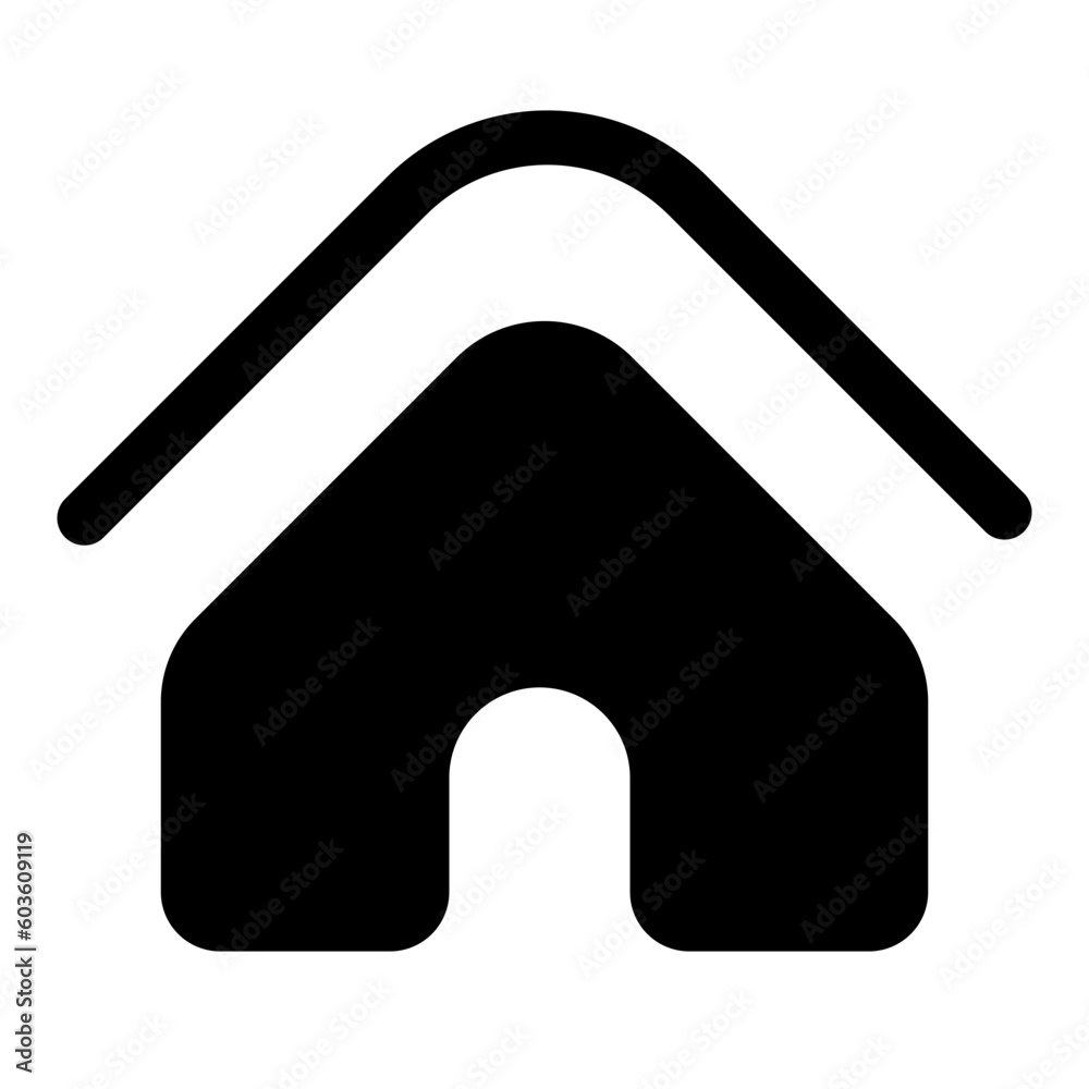 Home User Interface Solid Icons and Symbols Png Illustrator Stock ...