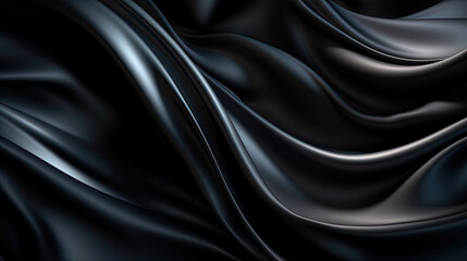 grey gradient silk fabric background. generative ai