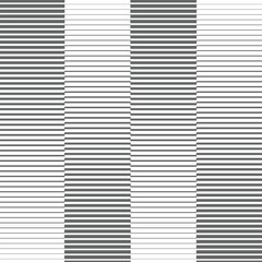 Poster - abstract seamless vertical opart stylish grey lines pattern design.