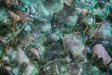 Wall Mural - fluorite mineral texture