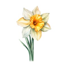 Wall Mural - Amazing and attractive image of daffodil AI-Generated