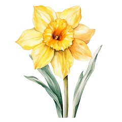 Wall Mural - Amazing and attractive image of daffodil AI-Generated