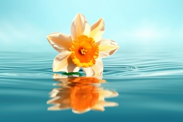 Wall Mural - Amazing and attractive image of daffodil AI-Generated