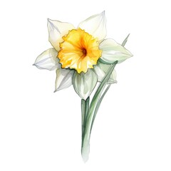 Wall Mural - Amazing and attractive image of daffodil AI-Generated