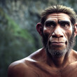 An illustration showcasing the depiction of a Neanderthal man, providing a glimpse into the fascinating world of our ancient human ancestors, generative ai