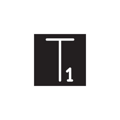 Poster - Font Size Text Icon