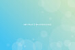 Vector faded bubbles effect blurred sky blue greenish minimal gradient background soft colors
