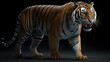 © 지우 송 - roaring beast tiger(3D rendering)