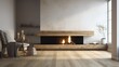 © Sndor - a beautiful house, in which the fireplace is given a lot of attention, impressive design, modern and clean