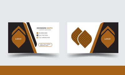 Modern business card design Template