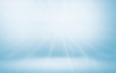 Poster - Blue white light gradient empty studio room backdrop wallpaper abstract background blurred. use for showcase or product your. copy space for text
