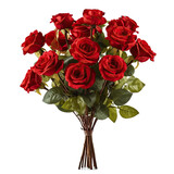 Red rose bouquet flower arrangement