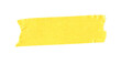 © slow_takes - yellow sticker paper tape washi tape high quality isolated