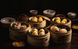Chinese dim sum created with Generative AI technology