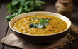  Indian cuisine Moong Dal created with Generative AI technology