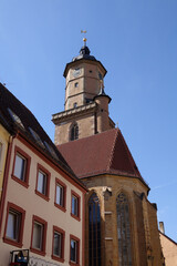 Poster - Kirche in Volkach