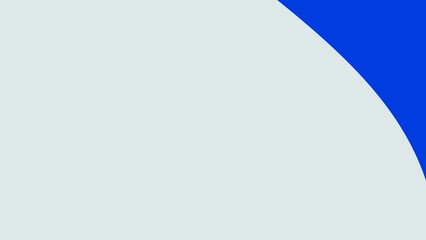 Poster - Animation of abstract blue and white background. Motion of curvy shapes.