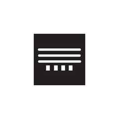 Poster - Align Top Format Icon