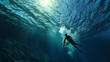 © SATRIA - Surfer under ocean wave.