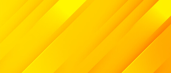 Wall Mural - abstract modern yellow banner background