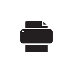 Poster - Printer Paper Ink Icon