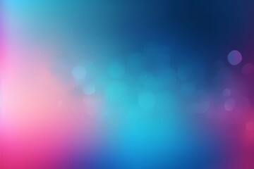 Wall Mural - Gradient blur pink blue abstract colorful background with bokeh. Generative AI