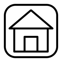 Canvas Print - house icon 