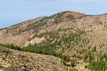 Wall Mural - Santiago Valley viewed from the Mirador de Valle de Arriba, Tenerife, Spain