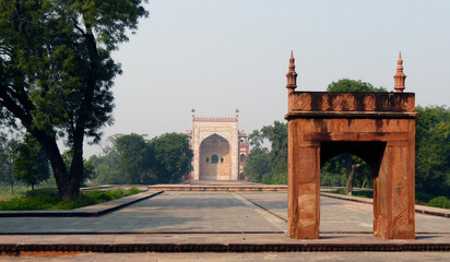 Wall Mural - Akbar the Great - Sikandra, Agra, India