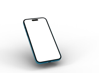 Poster - smartphone  With Blank Screen in 3d